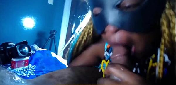  Ebony nasty whore just puked on my cock and left without a word pukewhore @Mzhardbutt